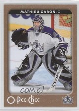 2006-07 O-Pee-Chee Mathieu Garon #225 m5x