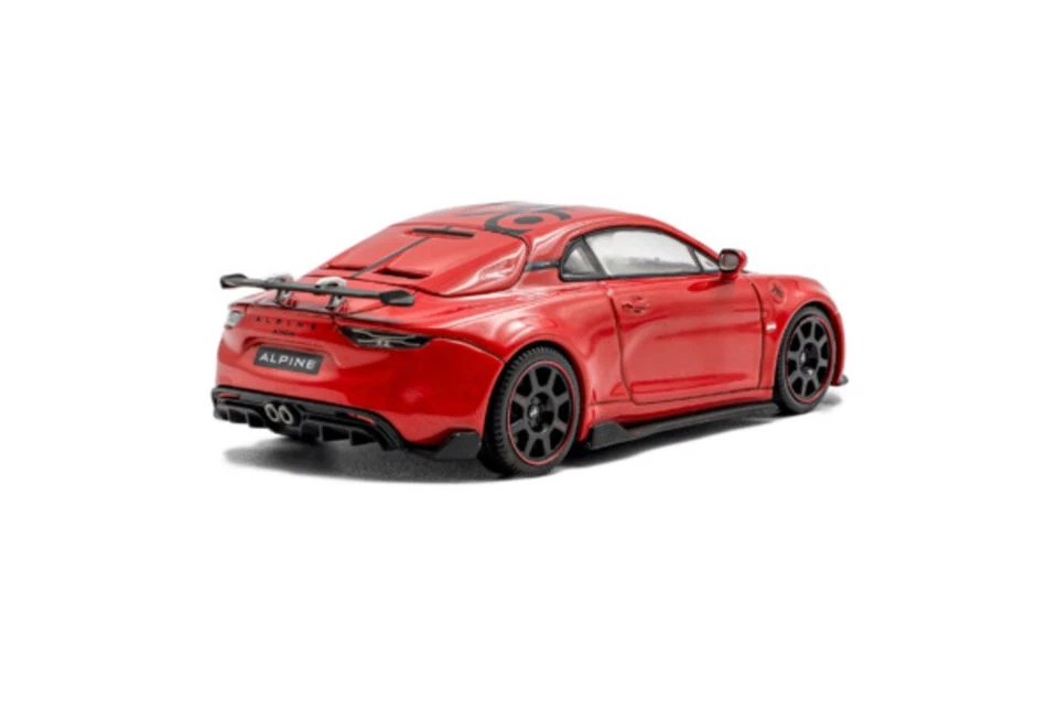 Alpine A110 Radicale 70 2024 Rosso Modellino Auto 1:43 Solido - Immagine 4 di 4