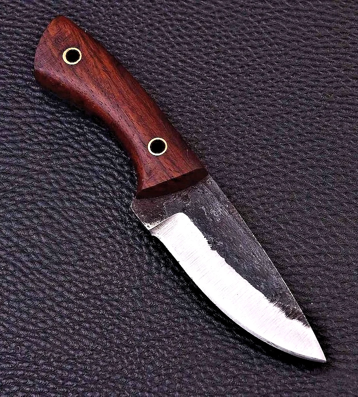 Cuchillo desollador de transporte diario hecho a mano personalizado 1095 hoja de acero de alto carbono 2857 Foto 4 de 4