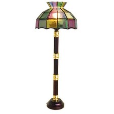 1:12 Scale Dollhouse Floor Lamp Lifelike Colorful Mini Dollhouse Floor LED N
