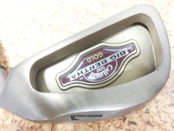 Callaway Big Bertha Gold Iron Set #4-9,P,A,S(9Clubs)/Flex R Regular Super BBI UL - Image 3 of 4