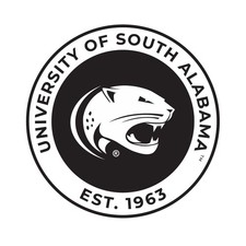 University of South Alabama Officially Licensed Black Vinyl Decal Sticker