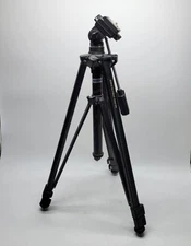 Prinz Tripod 202 Hi Tech Camera Oil Fluid Pan Head Black Adjustable 