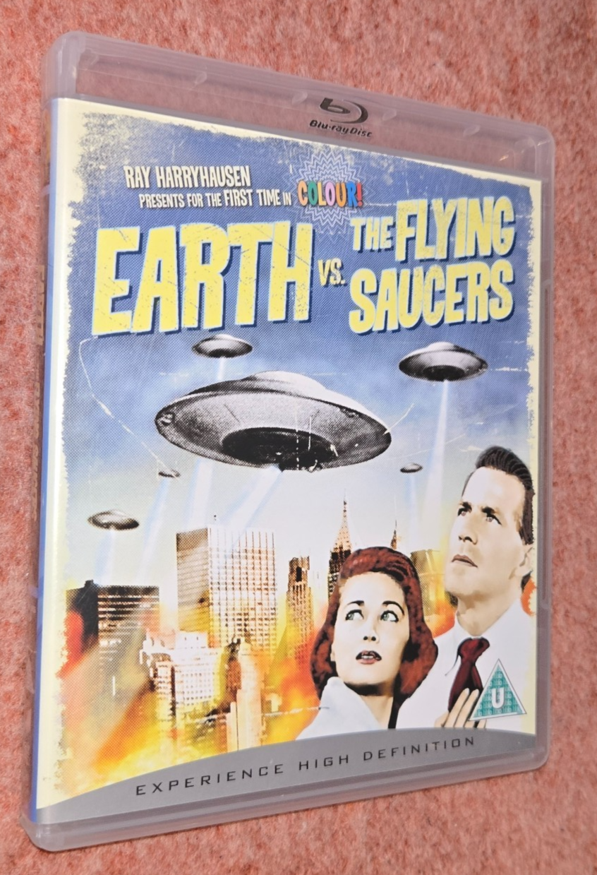 Earth Vs The Flying Saucers Blu Ray Ray Harryhausen 1956 Sci Fi Horror