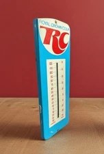 Vvintage Royal Crown Cola (RC Cola) advertising Memorabilia thermometer Sign.