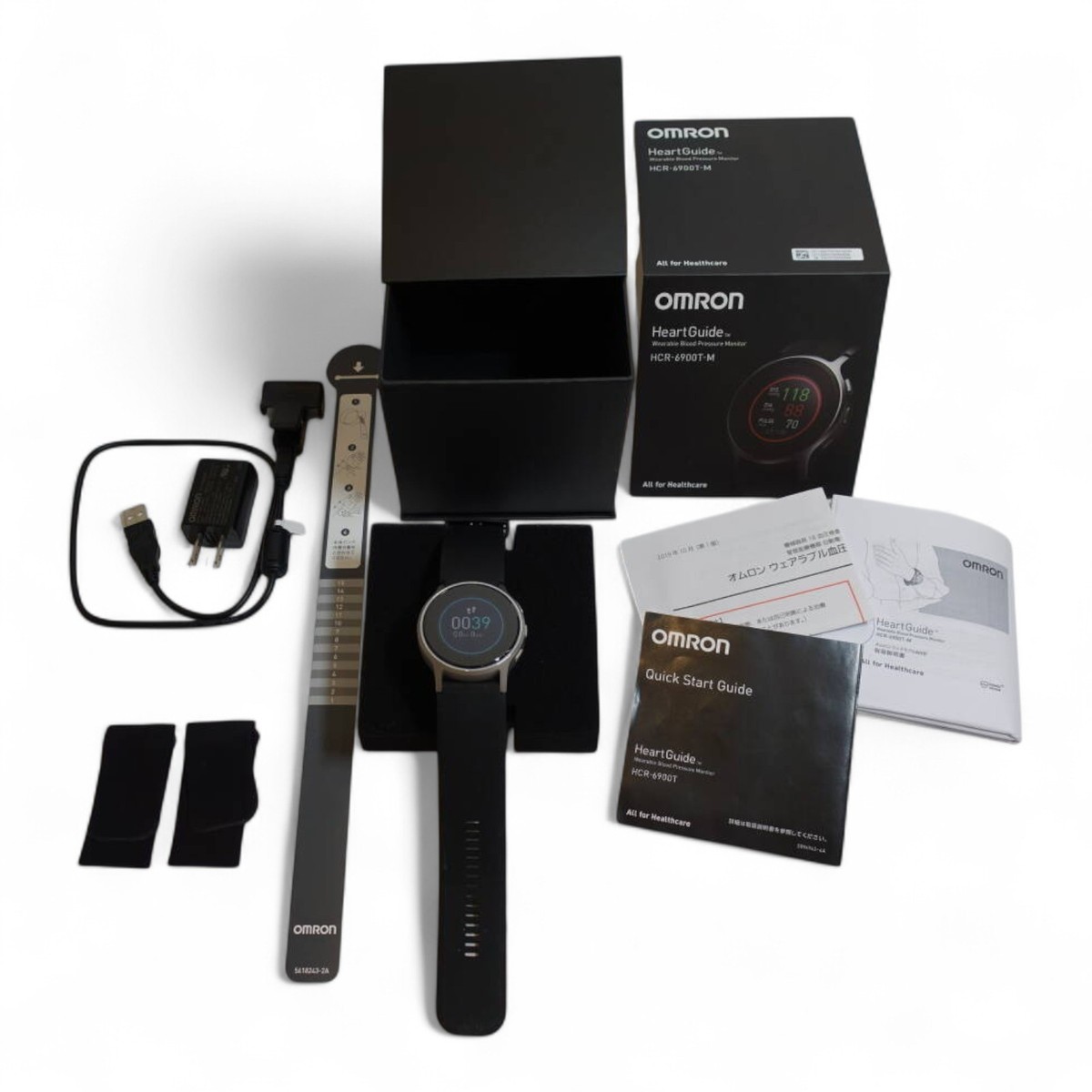 OMRON HCR-6900T-M Wearable Sphygmomanometer HeartGuide