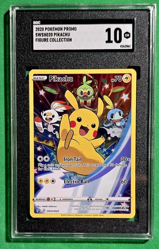 Pikachu graded SGC 10 for sale on eBay