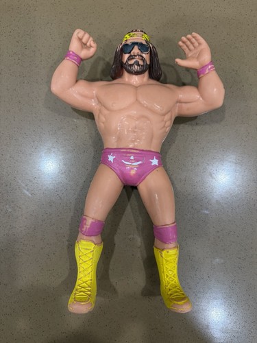 WWF LJN Randy Macho Man Savage Wrestling Action Fi...