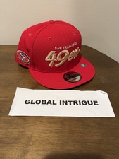 Gorra SAN Francisco 49ers New Era Main Script 9FIFTY Snapback para hombre NFL
