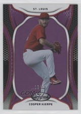 2023 Panini Chronicles Certified Mirror Purple 12/50 Cooper Hjerpe #11 qf6