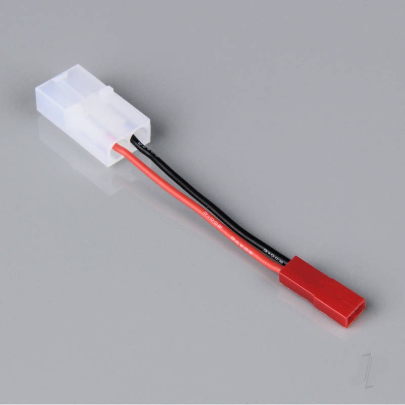 Radient Battery Adapter, Tamiya Female to JST Male, 20AWG