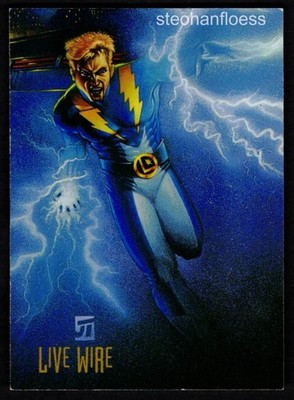 1995 DC Comics Spanish Mexico Pepsi Cards Card #13 Live Wire