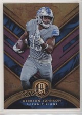 2019 Panini Gold Standard Rose Gold 9/25 Kerryon Johnson #67 1d4