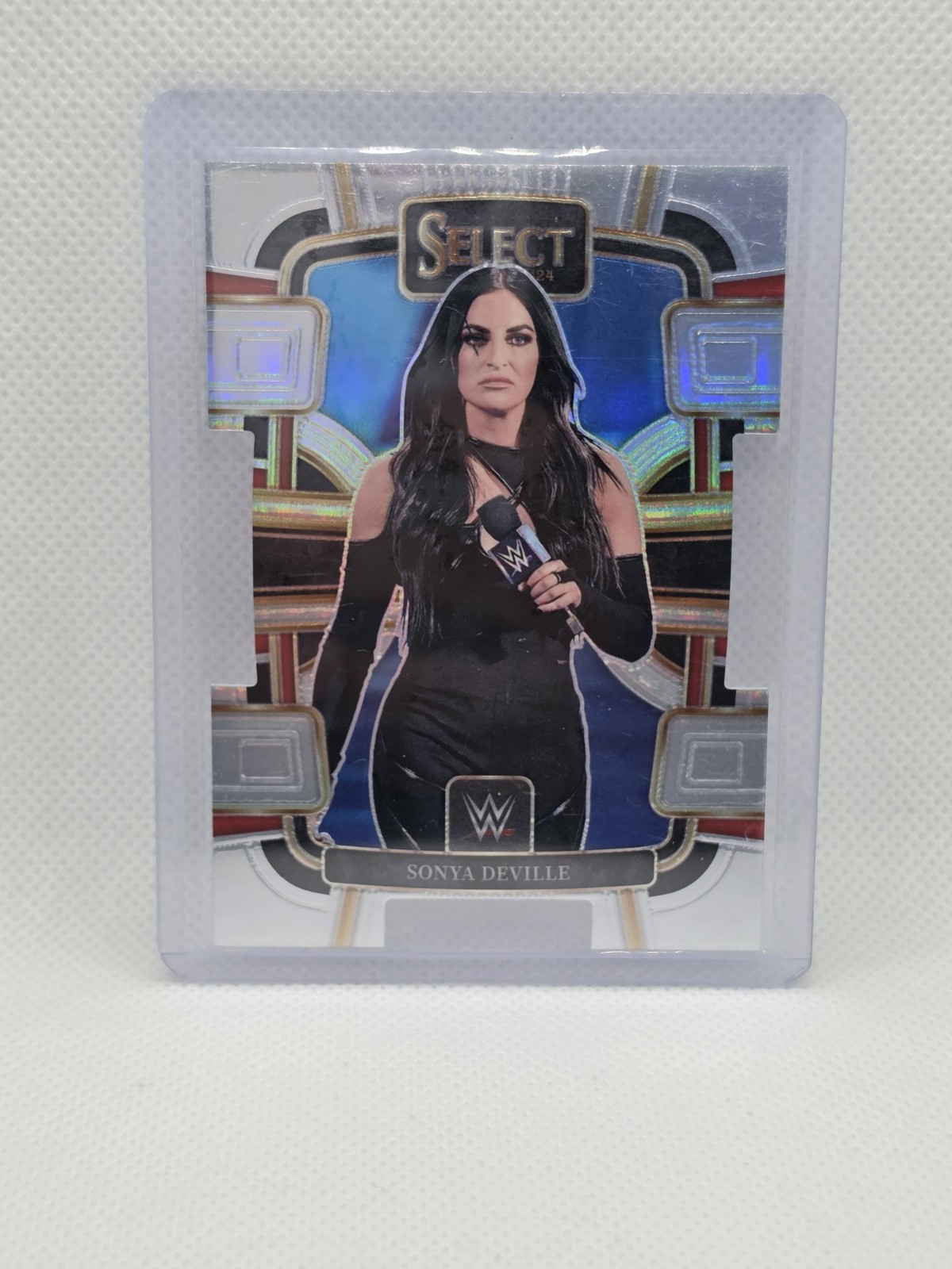2024 Panini Select WWE - Concourse Sonya DeVille #62 Silver Prizm Die-Cut