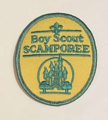 WALT DISNEY WORLD ISSUED SCAMPOREE BOY SCOUT PATCH FLORIDA