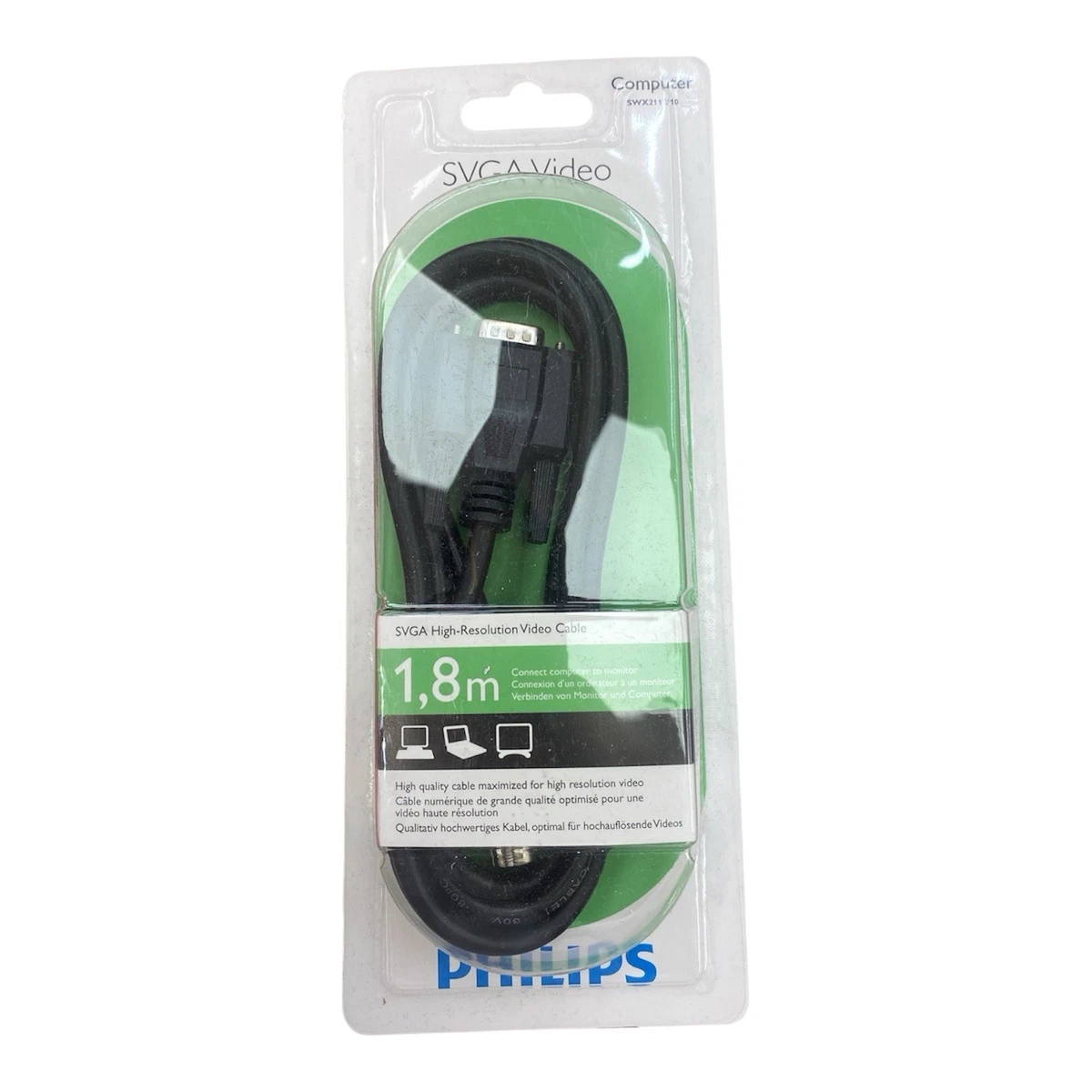 Lindy Cavo Monitor S-VGA Premium Nero,2m - LINDY - CAVI - - E-commerce: Tv