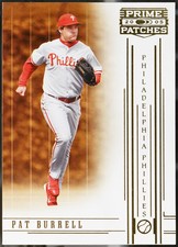 2005 Donruss Prime Patches #60 Pat Burrell Baseball NM