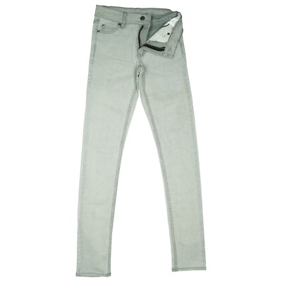 Cheap Monday Women's Super Stretch Skinny Jeans Size 32 XXS W24 L32 Gray