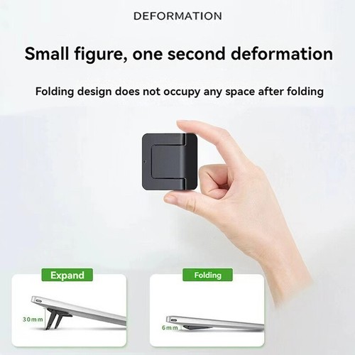 2Pc Mini Laptop Stand Portable Holder For Macbook Xiaomi Notebook Cooling Ho _ou - Photo 11/12