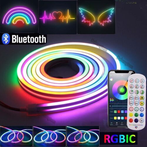 1-20M LED Strip Neon Rope Lights Dimmable Waterproof DC 12V Tube Bar Sign Lights - Picture 37 of 38