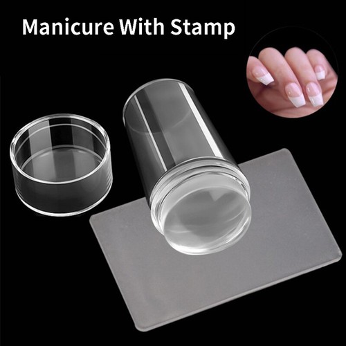 Nails Design Clear Silicone Nail Art Scraper Nails Gel Nail Polish StampiS* - Picture 8 of 9