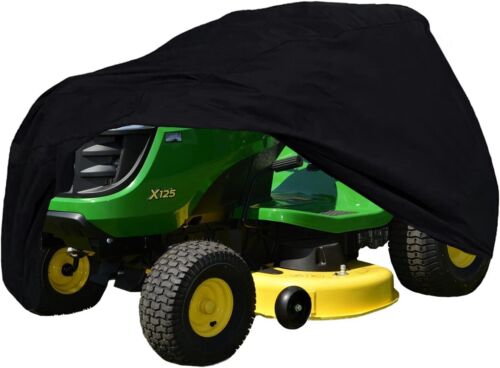 Universal Riding Lawn Mower Cover with Drawstring - Protects Against Elements - Picture 3 of 9