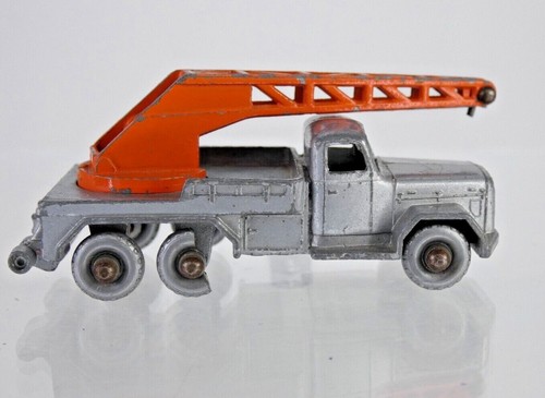 Lesney Crane Truck Magirus Deutz Silver Wheels 30 Rare Collectible Toy Matchbox - Picture 5 of 11