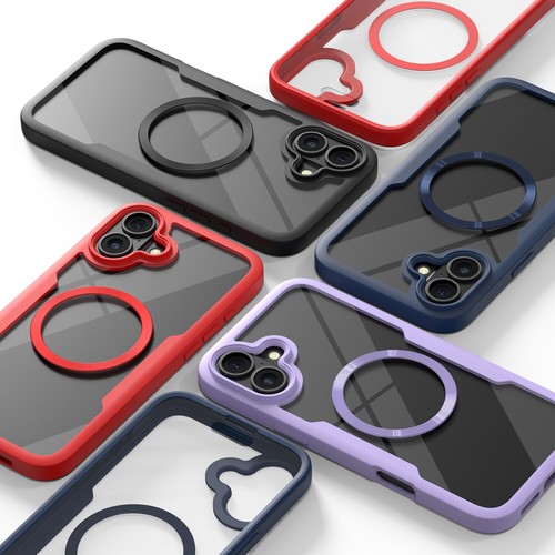 Funda Magsafe para iPhone 16/16 Plus/16 Pro Max con Protector de Pantalla Incorporado - Imagen 14 de 75