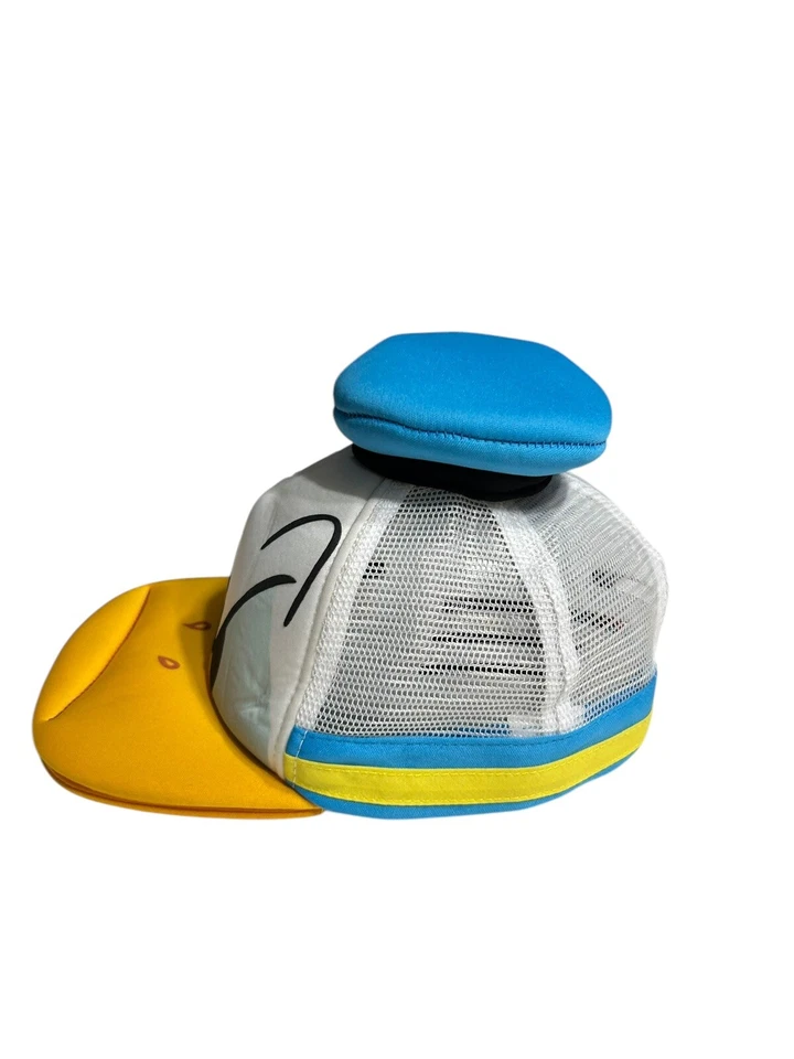 Gorra de béisbol ajustable tamaño adulto de malla Snapback del pato Donald de los parques de Disney Foto 3 de 4