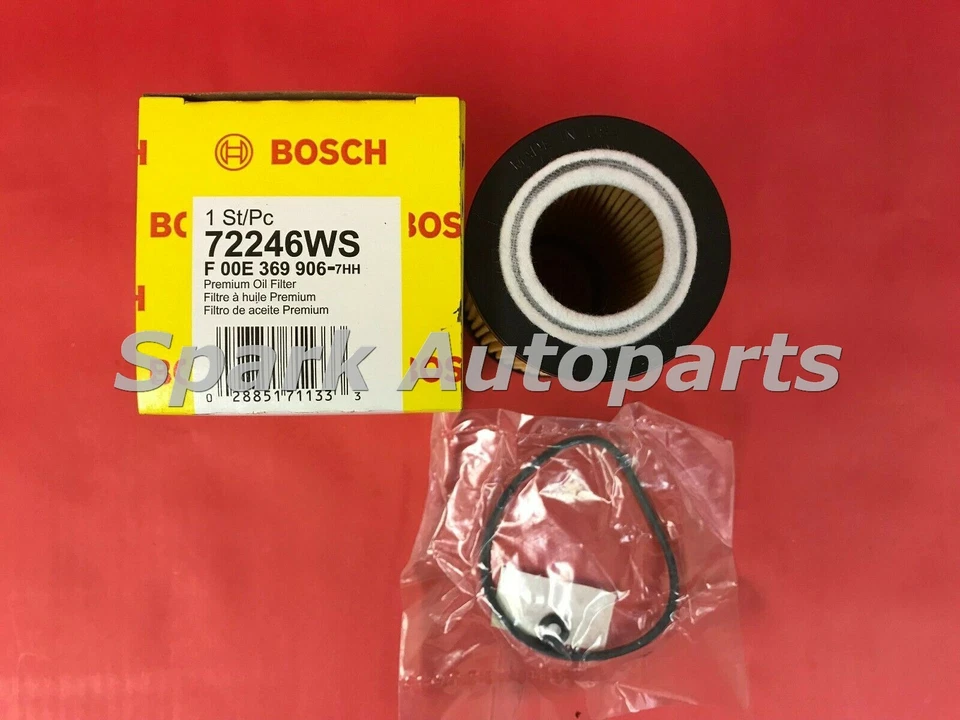 Case of 12 Engine Oil Filter BOSCH 72246WS For HYUNDAI Azera, KIA Amanti, CH9999 - Image 2 of 3