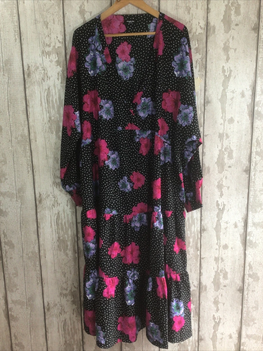 Simply be top pink dress