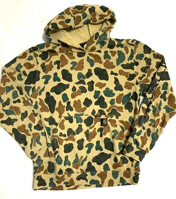 CARHARTT YOUTH CAMO 50TH ANNIVERSARY HOODIE SWEATSHIRT SIZE XL 18 20 