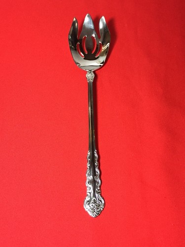 Reed & Barton Richmond Hill set servizio insalata oversize posate inox 12 1/2 - Foto 3 di 12