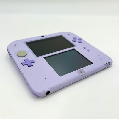 Nintendo 2DS Lavender Console Japanese ver Good Condition Tested