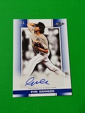 Ryan Sveningson 2019 Leaf Perfect Game NS Blue Auto 3/15
