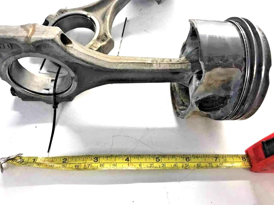 BMW 528I 1997 anillo de pistón del motor y varilla de conexión conjunto de 2,8 L usado Foto 4 de 4