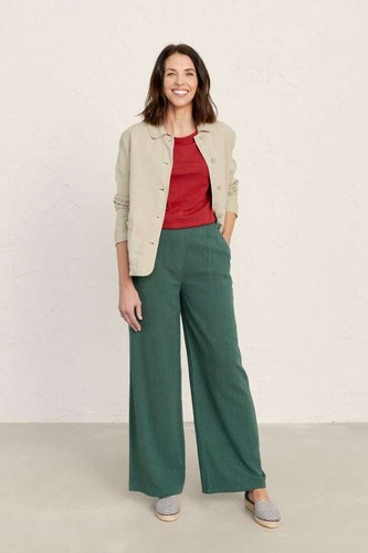 Natural Linen Coastal Paddle Jacket 