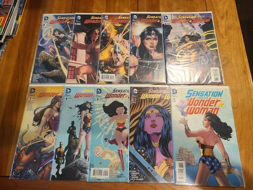 DC Comics Sensation Comics Featuring Wonder Woman #1-3, 5-17, Near Mint!