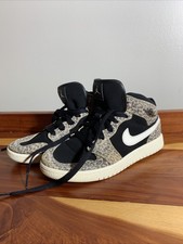 KID'S NIKE AIR Jordan 1 Mid SE Leopard (GS) - Size: 5.5 UK 38.5 EU - Brand  New £400.00 - PicClick UK