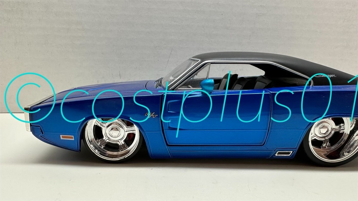 ミニカー JADATOYS 1:24 BTM 1970 Dodge Charger R/T JADA BIGTIME MUSCLE BTM 1970 DODGE CHARGER R/T ENGINE BLOWER