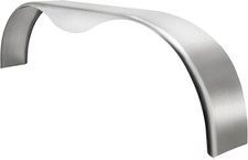 RecPro Trailer Aluminum Tandem Fender | Smooth & Diamond  Pattern | Made in USA