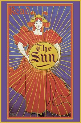 400808 Nouveau Read The Sun WALL PRINT POSTER US