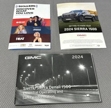 2024 GMC Sierra 1500 Essential Operating Safety Info Owners Manual Set Denali 24