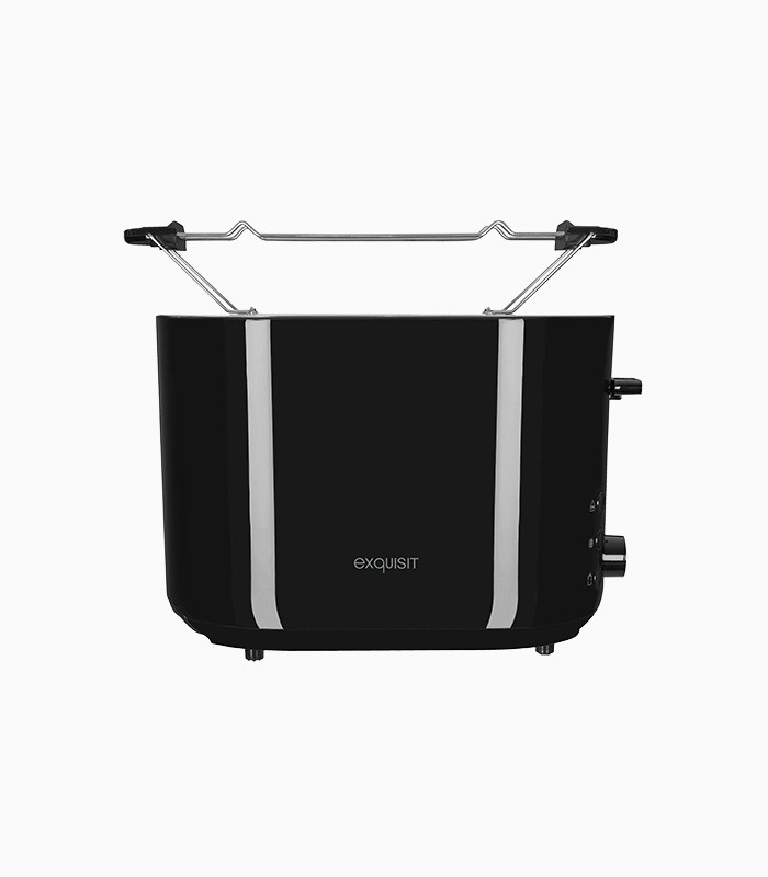 Exquisit Toaster TA 6103 sw | 7 Leistungsstufen | 850 Watt | abnehmbarer Brötche