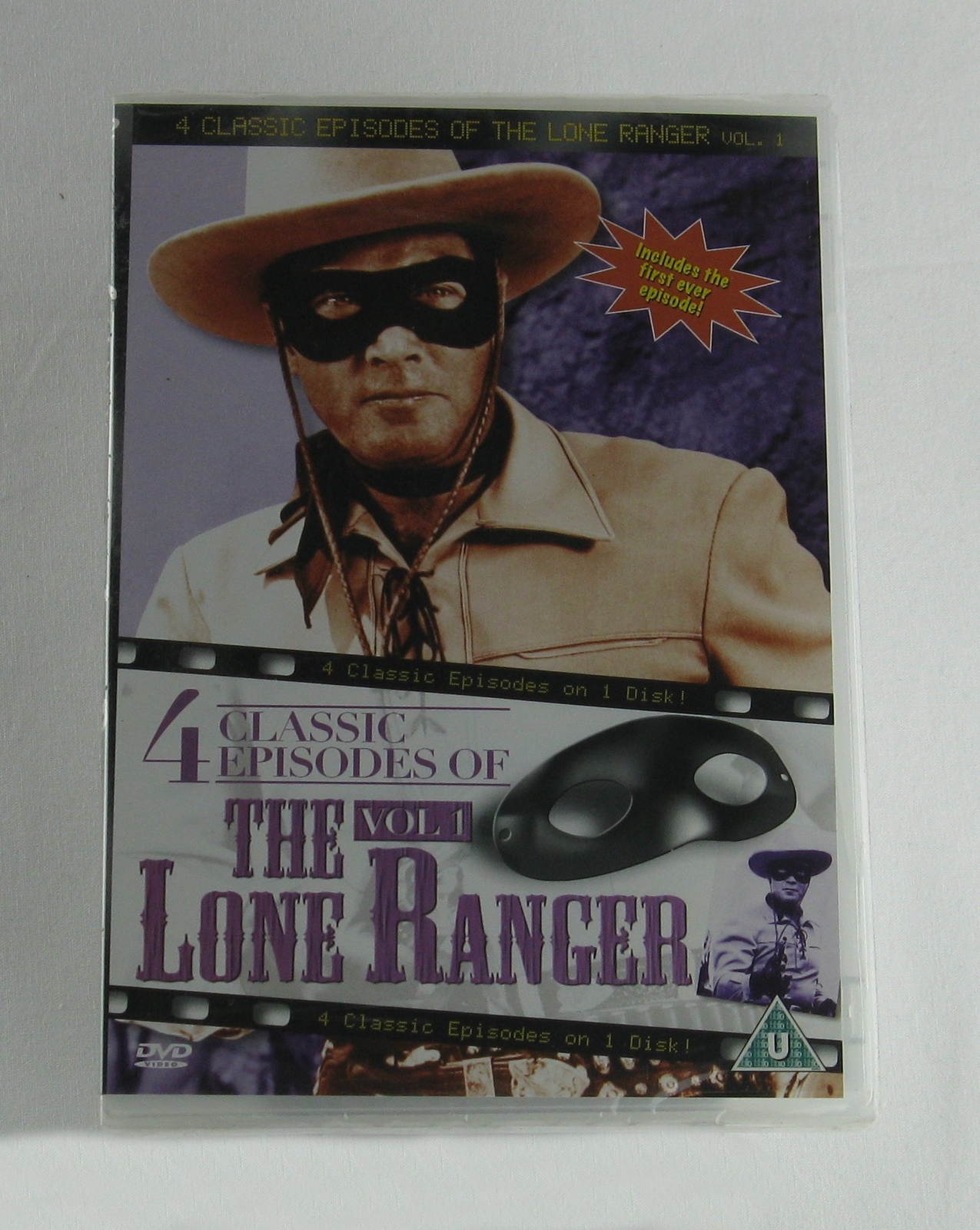 The Lone Ranger - 4 Classic Episodes - Vol. 1 - Enter The Lone Ranger / Th (DVD)