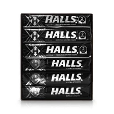 HALLS INTENSE FRESHNESS EXTRA STRENGTH 1 BOX (12 ROLLS)
