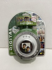 Digital Photo Frame Golf Ball Vu-Me 1.5" LCD Display Holds 70 Pictures USB 1 NEW