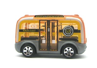 Matchbox MBX Self-Driving Bus 37/100 gelb 1:64