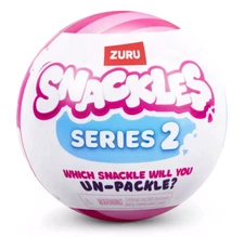 NEW Zuru Snackles Series 2 Mini 4.5" Small Plush Collectible Capsule