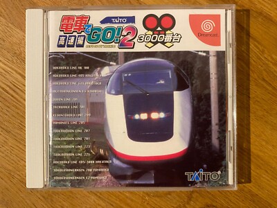 Densha De GO 2 Sega Dreamcast NTSC Japan Import